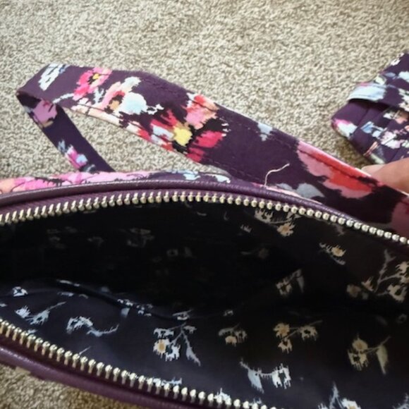 Vera Bradley Indiana Rose Carson Mini Shoulder Bag & Wallet $ Lipstick case - Picture 3 of 7